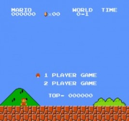 Super Mario Bros (JU) (No Title Hack) Rom